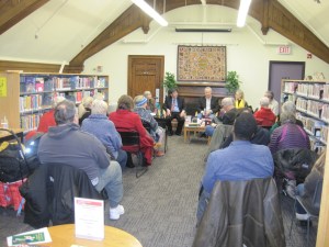 Longshot of the Gerrard Ashdale library CWC presentation
